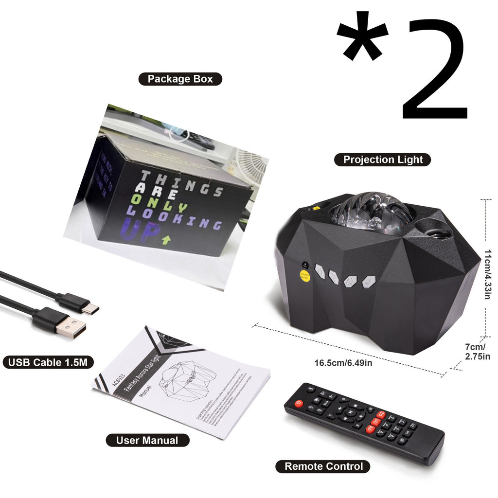 Ocean Wave Star Projector with Bluetooth Speaker - photo 5